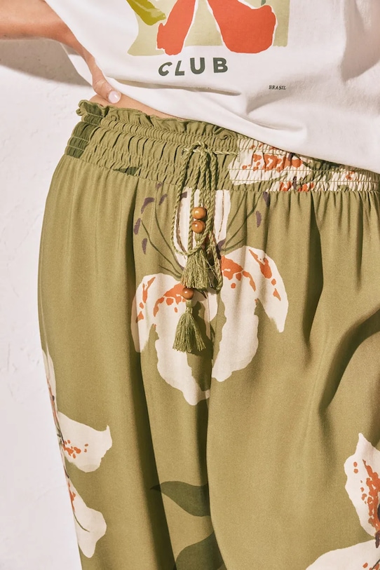 women'secret pizsama alsó női viszkóz 3703249 zöld