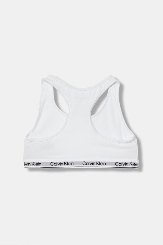 Calvin Klein Underwear podprsenka dětská bavlněná s elastanem 2-pack černá G80G800742.9BY2