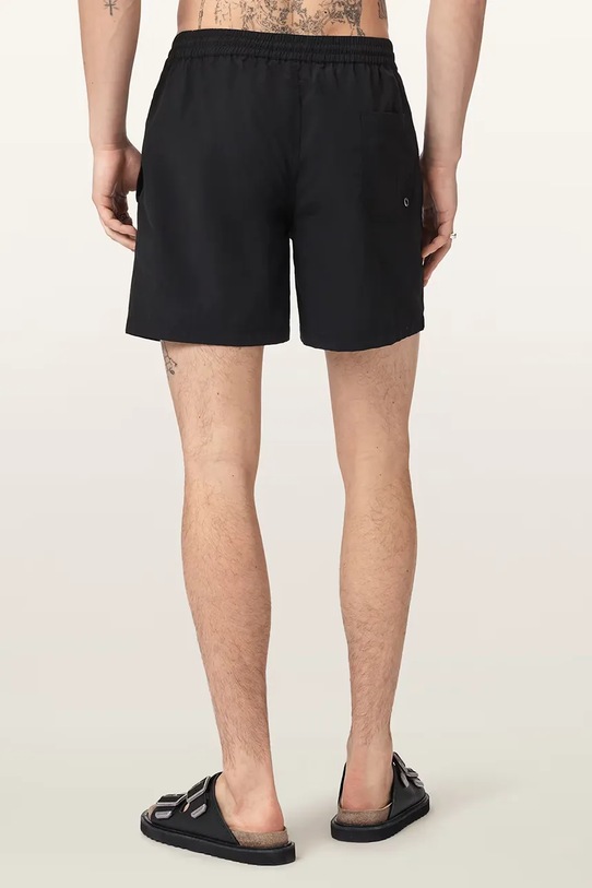 AllSaints szorty kąpielowe męskie M027WE czarny AW26