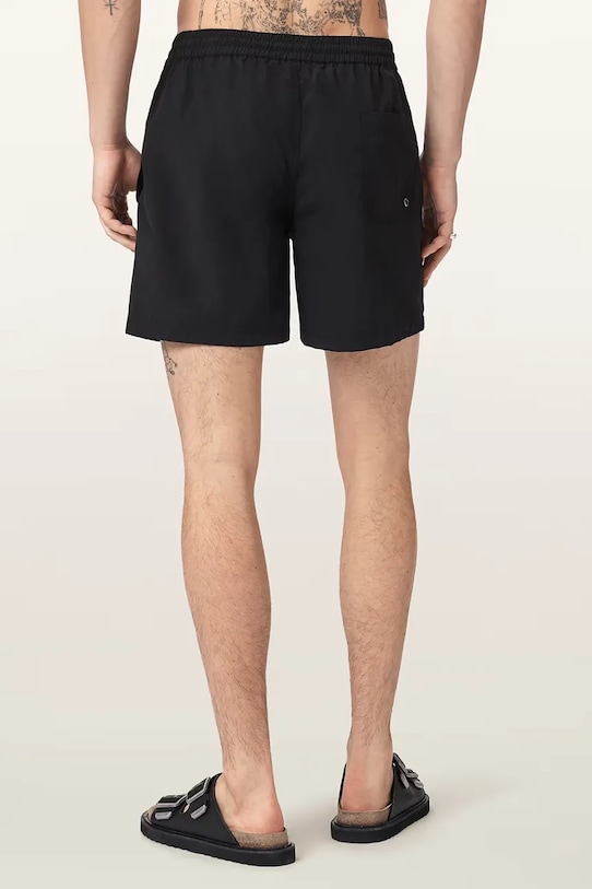 AllSaints szorty kąpielowe męskie M027WE czarny AW26