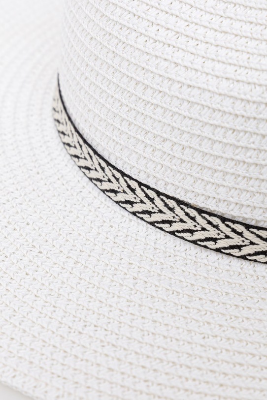 Morgan kapelusz słomkowy damski 5CHANTA 261.5CHANTA biały AW26