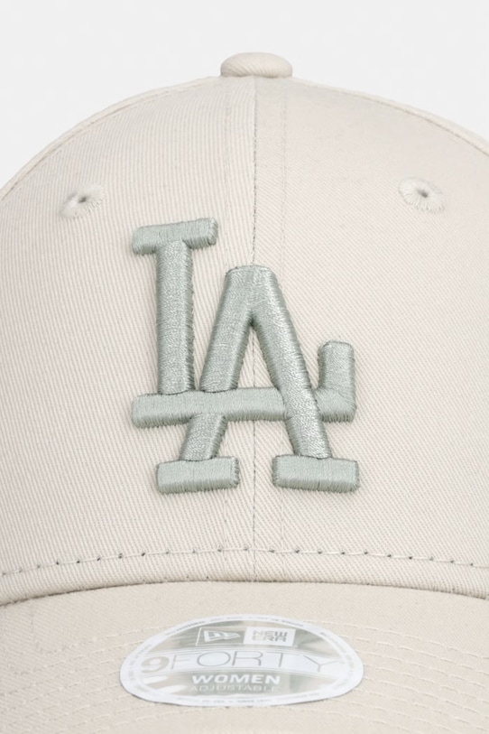 New Era czapka z daszkiem bawełniana LE 940 LA DODGERS 60856376 beżowy AW26
