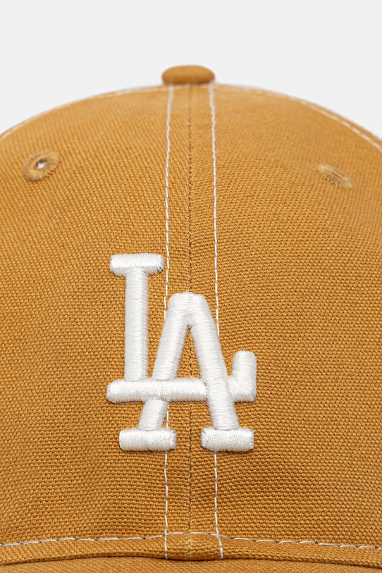 New Era czapka z daszkiem trucker COTTON CANV 920 TRUCKER LA DODGERS 60856385 żółty AW26