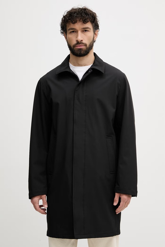 Karl Lagerfeld płaszcz męski czarny 561580.455085