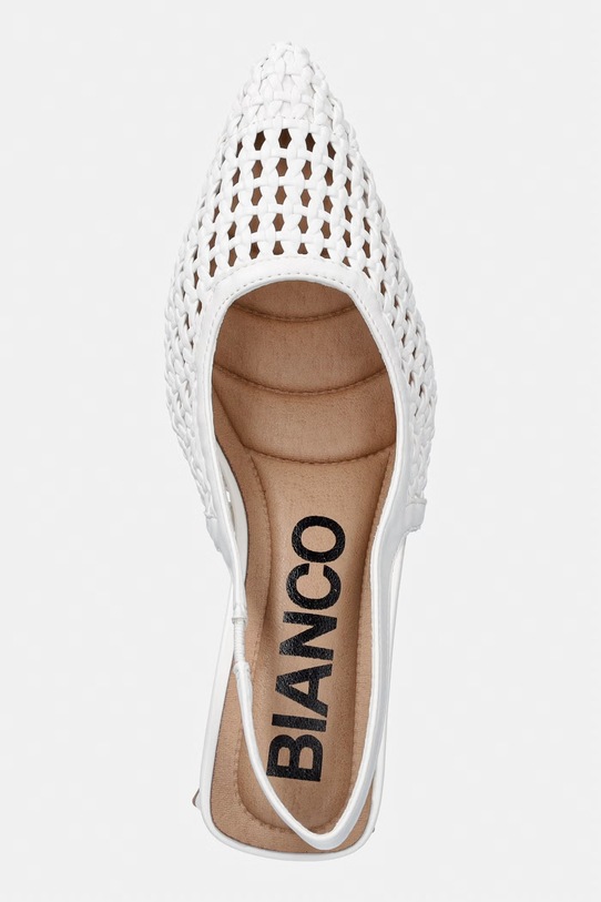 Bianco обувки с дебел ток BIAMARALYN бял 11242706
