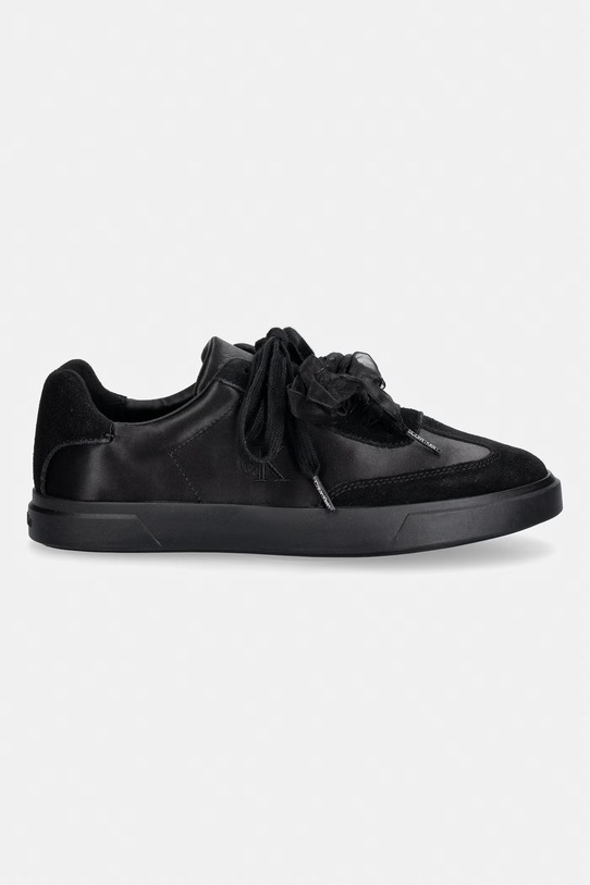 Calvin Klein LOW PRO CUPSOLE WT SATIN MIX sneakers boty dámské HW0HW03288.0GJ černá AW26