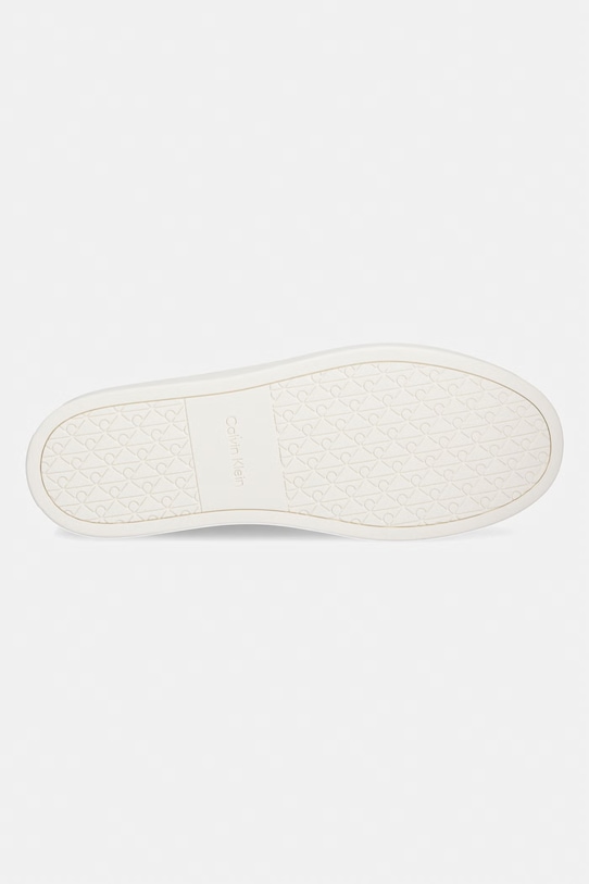 Calvin Klein pantofi pentru bărbați, din piele întoarsă HYBRID CLEAN APRON SU HM0HM02336.0HX bej