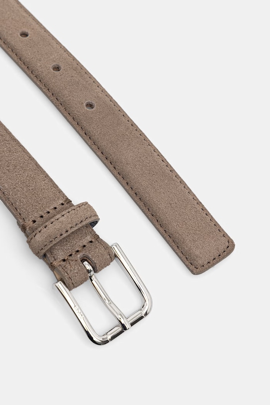 BOSS ремень женский кожаный Navya-W-SdSt_Sz25 50568622 бежевый AW26