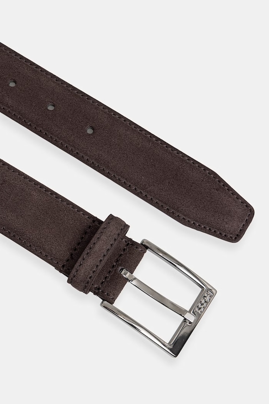 BOSS curea pentru bărbați din piele Elloy-Sd-GmSt_Sz35 50563958 maro AW26