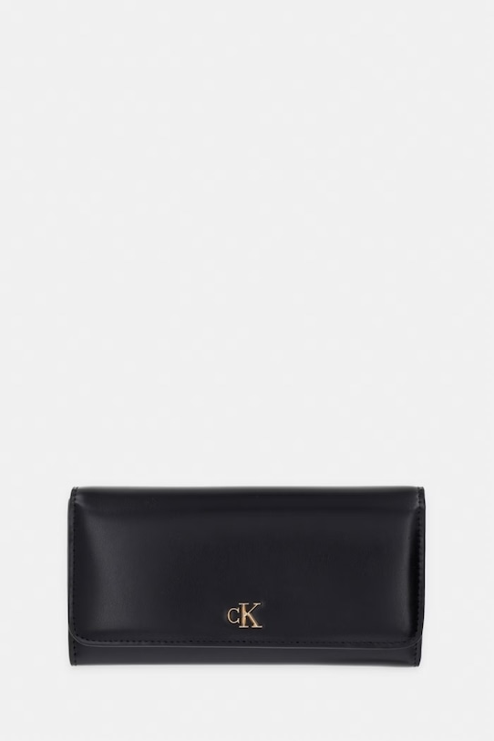 Calvin Klein Peněženka dámská kožená černá LV04F1224G