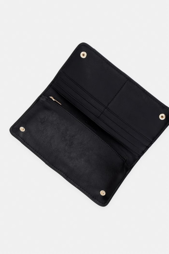 Doplňky Calvin Klein Peněženka dámská z imitace kůže LV04F1221G černá