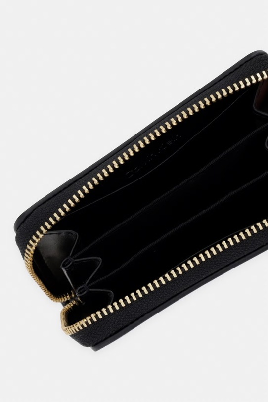 Doplňky Calvin Klein Peněženka dámská z imitace kůže LV04F1201G černá