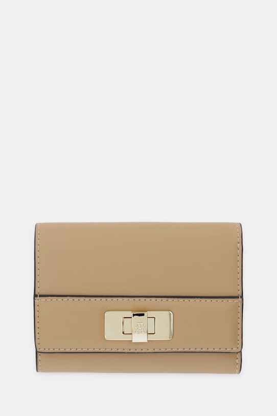 Tommy Hilfiger Peněženka dámská z imitace kůže béžová AW0AW18703