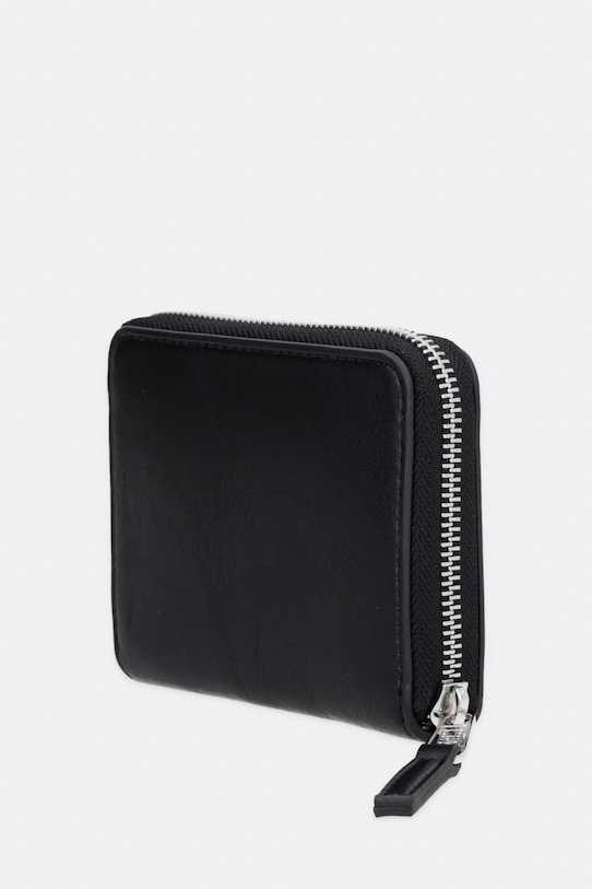 Tommy Jeans portofel pentru femei, cu imitație de piele AW0AW18794 negru AW26