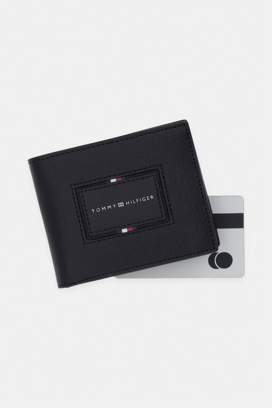 Tommy Hilfiger Peněženka pánská kožená černá AM0AM14505