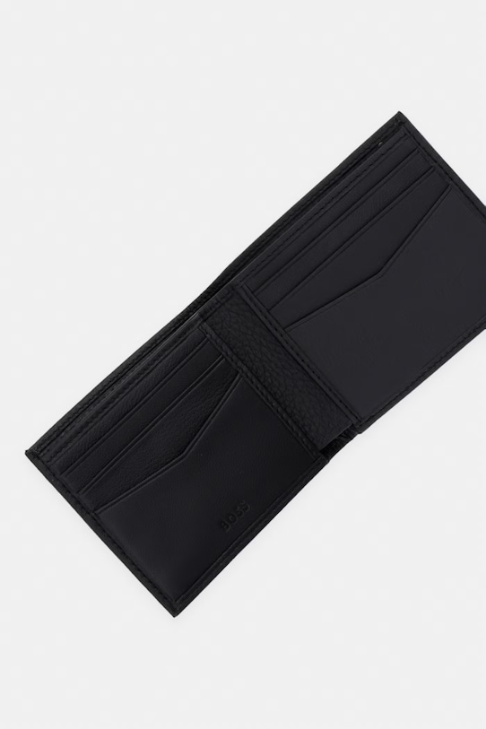 Accesorii BOSS portofel pentru bărbați din piele New Crosstown_6cc 50529512 negru