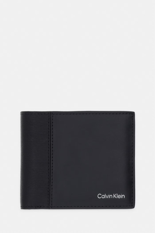 Calvin Klein Peněženka pánská kožená černá LV04D1304G
