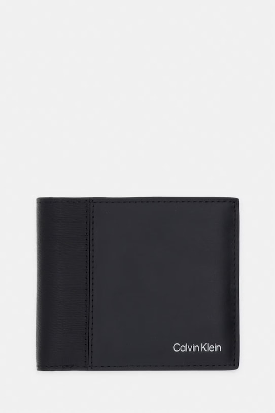 Calvin Klein Peněženka pánská kožená černá LV04D1304G