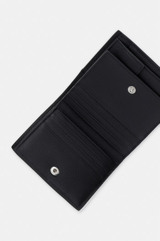 Doplňky Calvin Klein Peněženka pánská kožená LV04D1178G černá