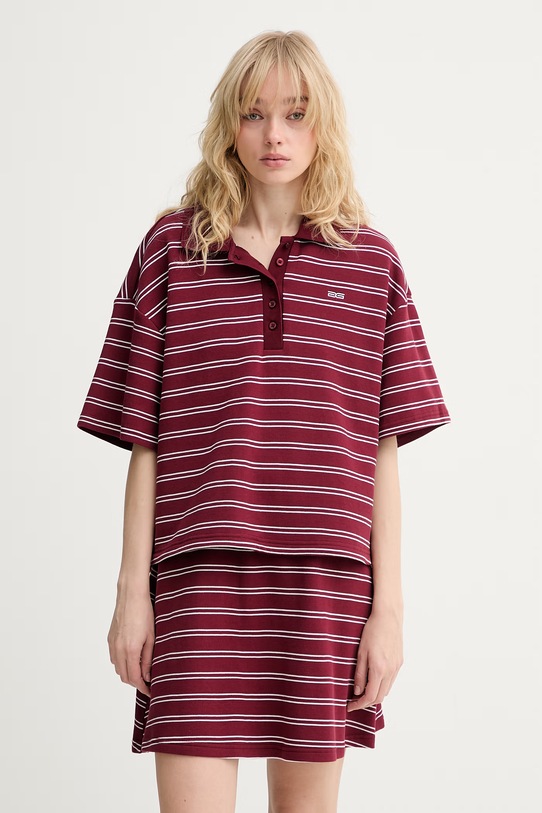 Gestuz polo damskie GZpilova bordowy 10911229