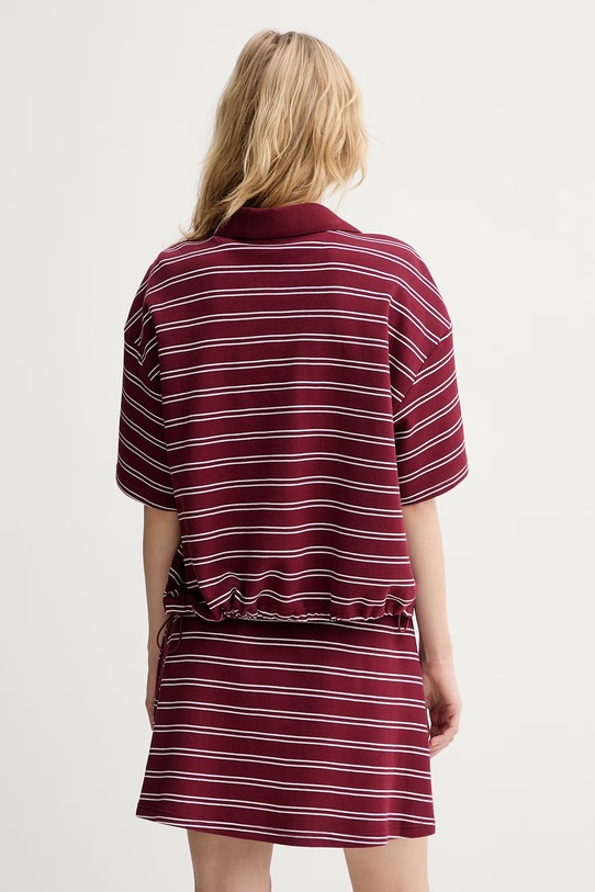 Odzież Gestuz polo damskie GZpilova 10911229 bordowy