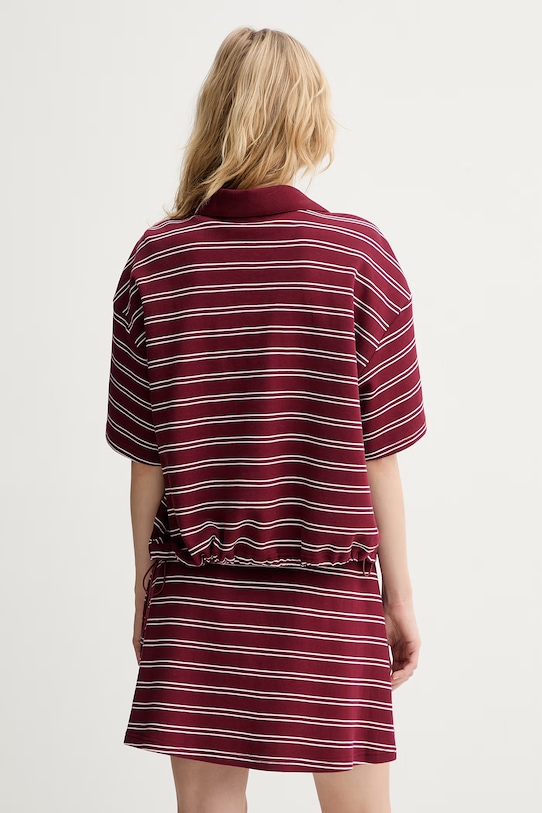 Odzież Gestuz polo damskie GZpilova 10911229 bordowy