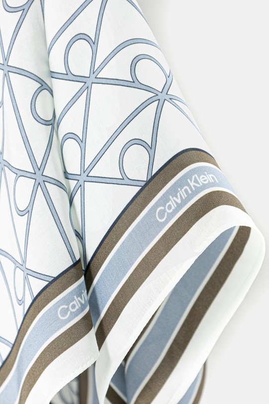 Doplňky Calvin Klein malý šátek dámský LV04F9030G modrá