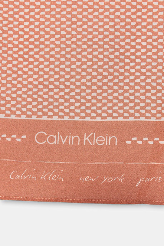 Accesorii Calvin Klein eșarfă pentru femei, cu modal LV04F9029G portocaliu