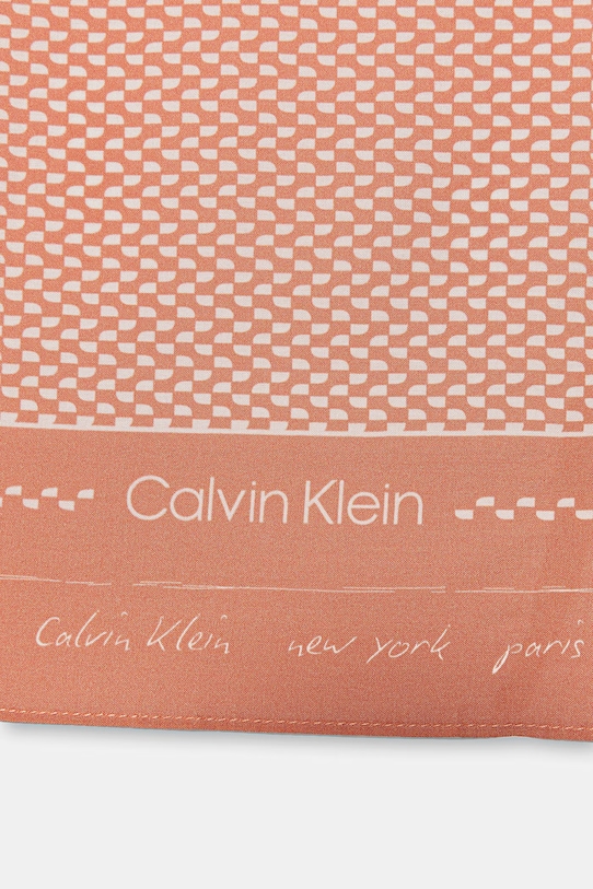 Accesorii Calvin Klein eșarfă pentru femei, cu modal LV04F9029G portocaliu