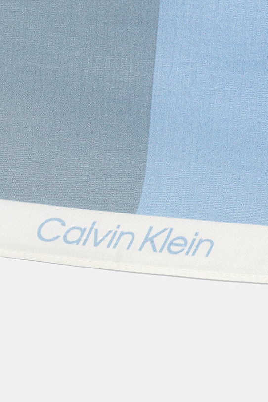 Calvin Klein eșarfă pentru femei LV04F9028G albastru AW26