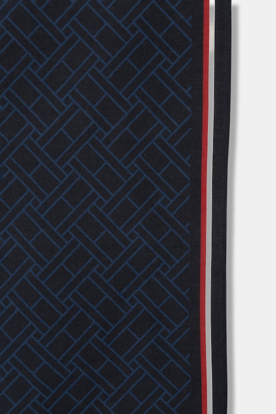 Tommy Hilfiger malý šátek pánský bavlněný AM0AM14480 námořnická modř AW26