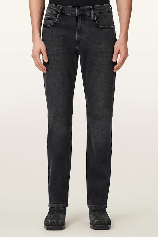 AllSaints jeansy skinny męskie SID czarny M016EE
