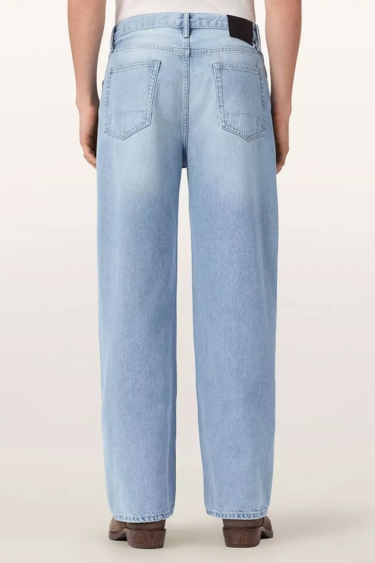 AllSaints ίσιο ανδρικό τζιν LENNY M020EE μπλε AW26