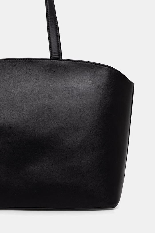 Accesorii HUGO geantă shopper pentru femei cu imitație de piele Yorih Tote zip 50567720 negru