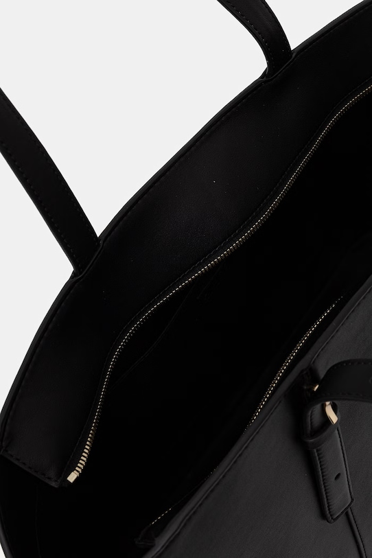 HUGO geantă shopper pentru femei cu imitație de piele Yorih Tote zip 50567720 negru