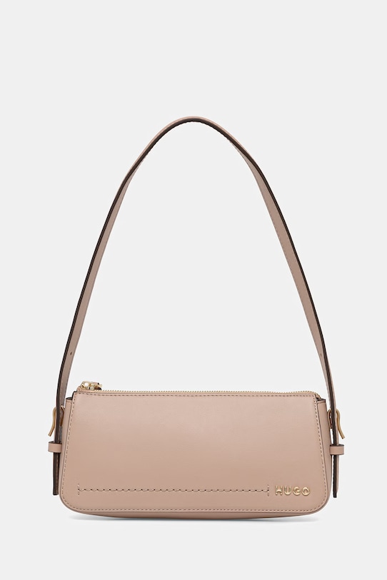 HUGO сумочка для женщин из искусственной кожи Yorih_Hobo бежевый 50567718