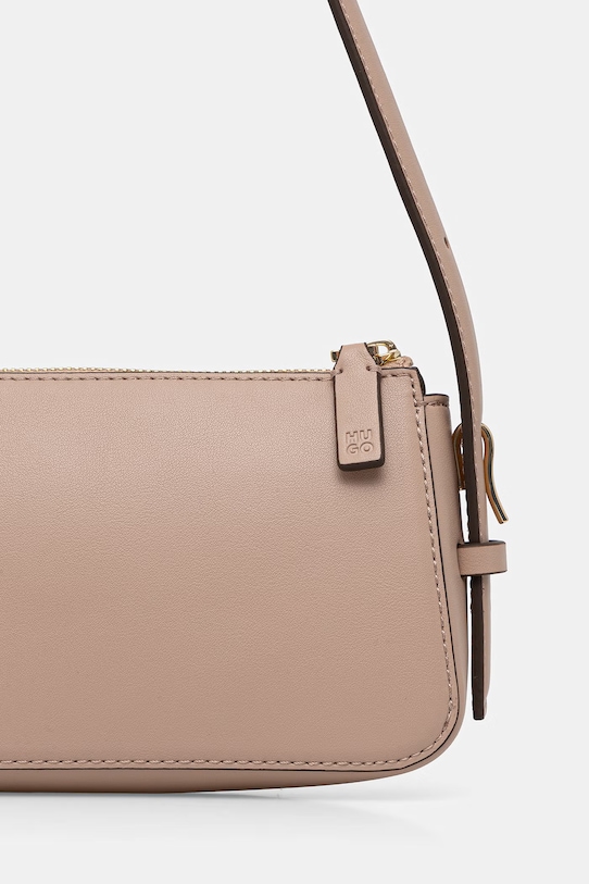 Аксесоари HUGO чанта дамска от имитация на кожа Yorih_Hobo 50567718 бежов