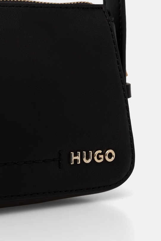 HUGO taška dámská z imitace kůže Yorih_Hobo černá 50567718