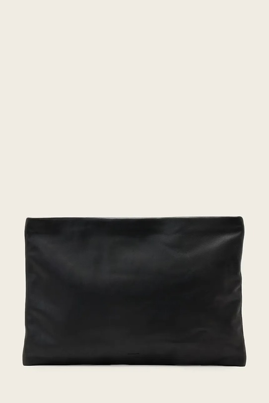 AllSaints Borítéktáska női bőr BETTINA fekete W429XE