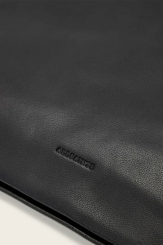 AllSaints Borítéktáska női bőr BETTINA W429XE fekete