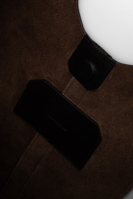 AllSaints shopper torba za žene od brušene kože ARA W469XC smeđa