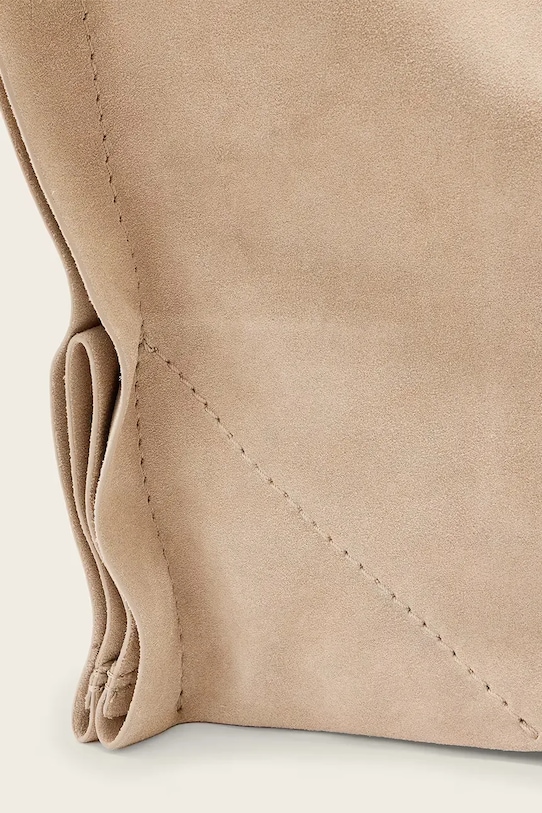 AllSaints сумка-шоппер женская кожаная LUTECE W357XE бежевый