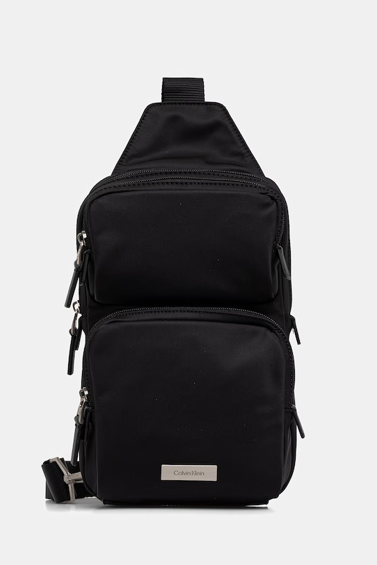 Calvin Klein мъжка чанта през рамо черен LV04D3377G