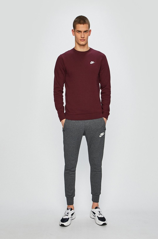 Nike - Mikina C.804340.681 burgundské CS19