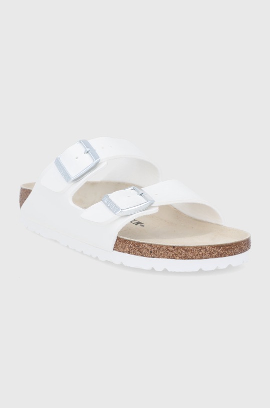 Birkenstock - Klapki Arizona White 51733 biały AA00