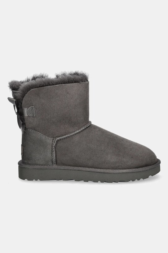 UGG śniegowce Mini Bailey Bow II 1016501.GRY szary AA00