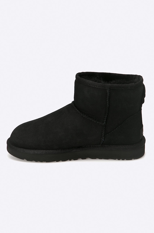 Obuv Semišové snehule UGG Classic Mini II 1016222.BLK čierna