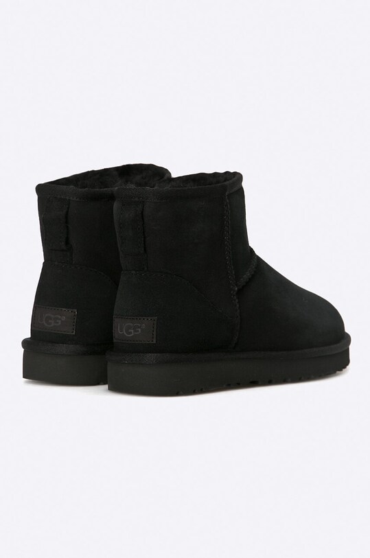 UGG cizme de zăpadă din piele întoarsă negru 1016222.BLK