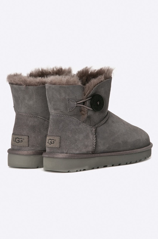 UGG shoes Mini Bailey Button II gray 1016422.GRY