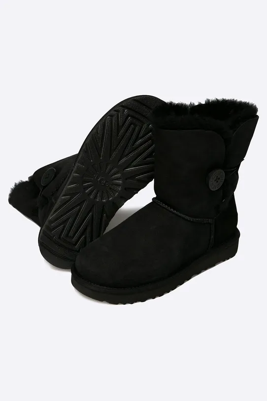 UGG śniegowce Bailey Button II 1016226.BLK czarny